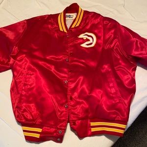 Vintage Atlanta Hawks Satin Jacket